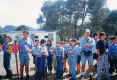La Manada en la formacin de campamento
