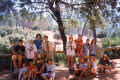 Encuentro de los scouts y escultas en Cazorla durante el raid