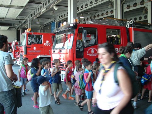 Visita al Parque de Bomberos - 18 de junio de 2005 - Foto 81