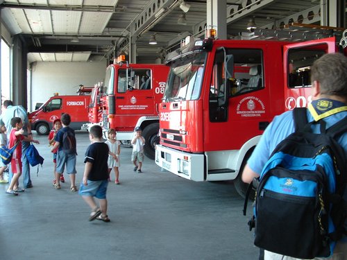 Visita al Parque de Bomberos - 18 de junio de 2005 - Foto 92