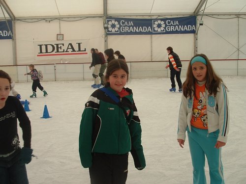 Castores y Lobatos patinando sobre hielo - 18 febrero 2006 - Foto 17