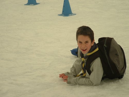 Castores y Lobatos patinando sobre hielo - 18 febrero 2006 - Foto 26
