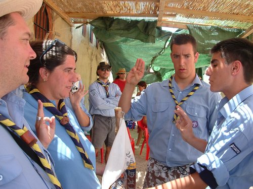 Promesa Scout de Javier Fern�ndez Santos - 3 de julio de 2005 - Foto 10