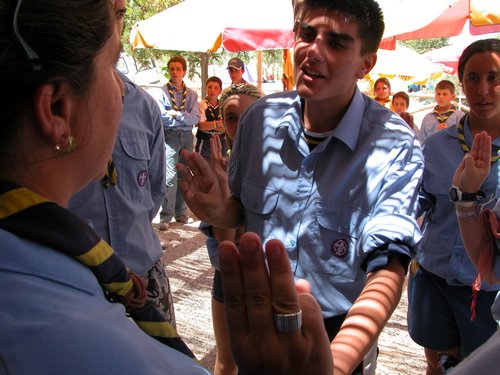 Promesa Scout de Javier Fernndez Santos - 3 de julio de 2005 - Foto 11