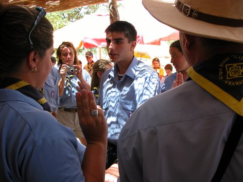 Promesa Scout de Javier Fern�ndez Santos - 3 de julio de 2005 - Foto 12