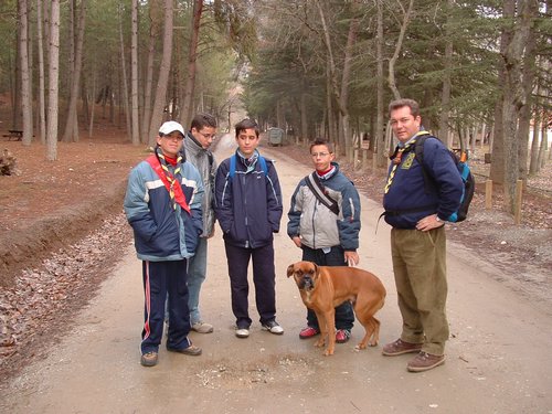Excursi�n Tropa y Escultas al Majadijar - 14 de enero de 2006 - Foto 2