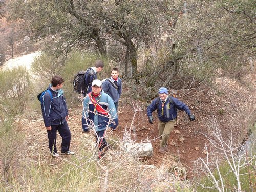Excursi�n Tropa y Escultas al Majadijar - 14 de enero de 2006 - Foto 8
