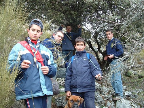 Excursi�n Tropa y Escultas al Majadijar - 14 de enero de 2006 - Foto 11