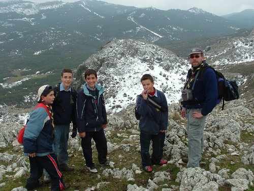 Excursi�n Tropa y Escultas al Majadijar - 14 de enero de 2006 - Foto 17