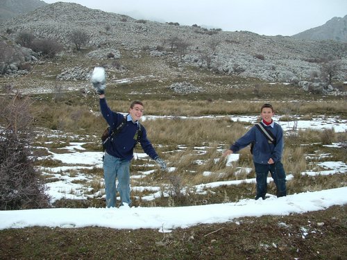 Excursi�n Tropa y Escultas al Majadijar - 14 de enero de 2006 - Foto 25