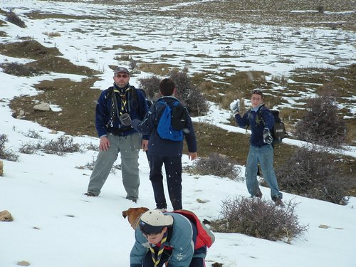 Excursi�n Tropa y Escultas al Majadijar - 14 de enero de 2006 - Foto 27