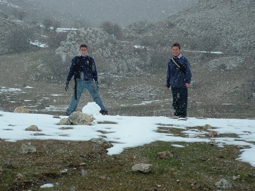 Excursi�n Tropa y Escultas al Majadijar - 14 de enero de 2006 - Foto 29