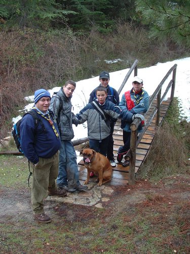 Excursi�n Tropa y Escultas al Majadijar - 14 de enero de 2006 - Foto 38