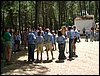 Campamento de verano 2004 en el Robledal del 1 al 15 de agosto de 2004
