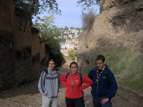 Excursi�n a la Silla del Moro - Presentaci�n de la canci�n para el Festival - 19 de noviembre de 2005 - Foto 14