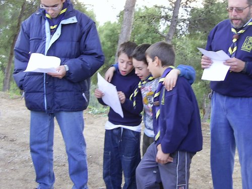 Excursi�n a la Silla del Moro - Presentaci�n de la canci�n para el Festival - 19 de noviembre de 2005 - Foto 82