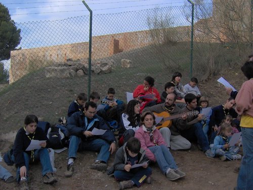 Excursi�n a la Silla del Moro - Presentaci�n de la canci�n para el Festival - 19 de noviembre de 2005 - Foto 85
