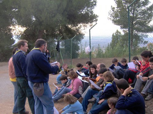 Excursi�n a la Silla del Moro - Presentaci�n de la canci�n para el Festival - 19 de noviembre de 2005 - Foto 86