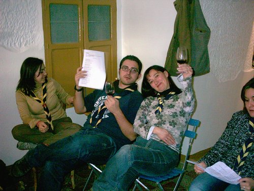 Acampada de programaci�n en Benal�a de Guadix - 20 de diciembre de 2003 - Foto 2