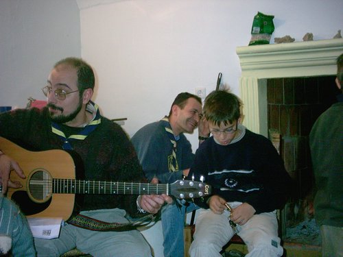 Acampada de programaci�n en Benal�a de Guadix - 20 de diciembre de 2003 - Foto 3