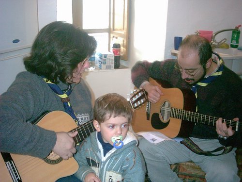 Acampada de programaci�n en Benal�a de Guadix - 20 de diciembre de 2003 - Foto 6