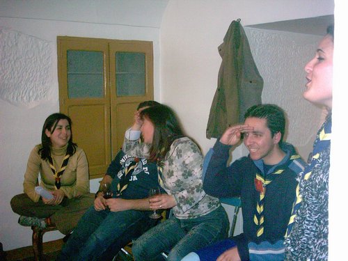 Acampada de programaci�n en Benal�a de Guadix - 20 de diciembre de 2003 - Foto 7
