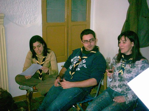 Acampada de programaci�n en Benal�a de Guadix - 20 de diciembre de 2003 - Foto 8