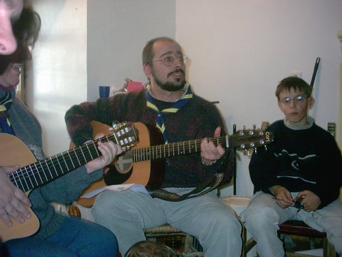 Acampada de programaci�n en Benal�a de Guadix - 20 de diciembre de 2003 - Foto 9