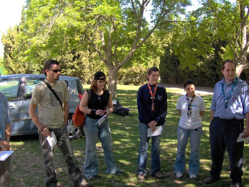 Curso ETLIM de Orientacin y Topografa en La Alfaguara - 7 y 8 de mayo de 2005 - Foto 8