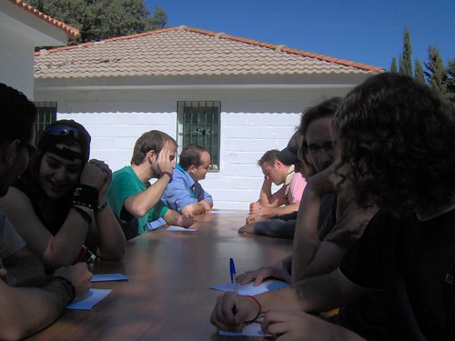 Curso ETLIM de Orientaci�n y Topograf�a en La Alfaguara - 7 y 8 de mayo de 2005 - Foto 12