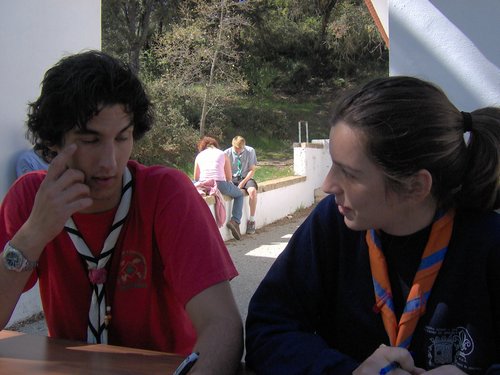 Curso ETLIM de Orientaci�n y Topograf�a en La Alfaguara - 7 y 8 de mayo de 2005 - Foto 13