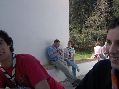 Curso ETLIM de Orientacin y Topografa en La Alfaguara - 7 y 8 de mayo de 2005 - Foto 14