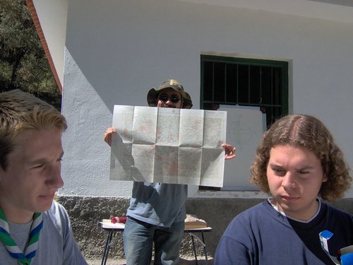 Curso ETLIM de Orientacin y Topografa en La Alfaguara - 7 y 8 de mayo de 2005 - Foto 16