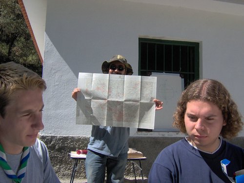 Curso ETLIM de Orientaci�n y Topograf�a en La Alfaguara - 7 y 8 de mayo de 2005 - Foto 16