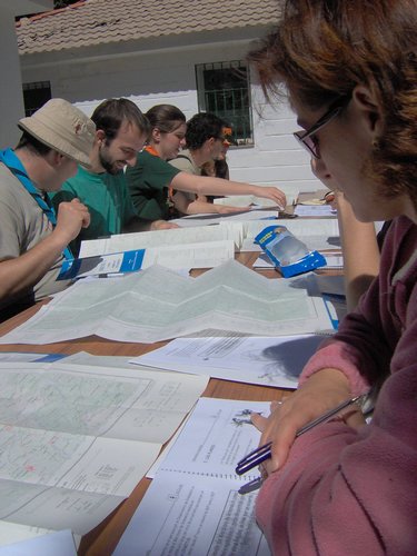Curso ETLIM de Orientaci�n y Topograf�a en La Alfaguara - 7 y 8 de mayo de 2005 - Foto 17