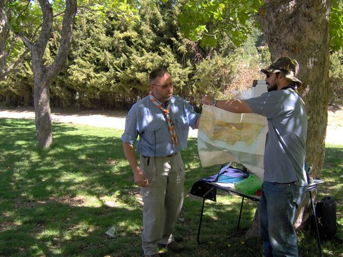 Curso ETLIM de Orientaci�n y Topograf�a en La Alfaguara - 7 y 8 de mayo de 2005 - Foto 26