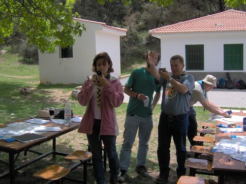 Curso ETLIM de Orientaci�n y Topograf�a en La Alfaguara - 7 y 8 de mayo de 2005 - Foto 30