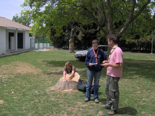 Curso ETLIM de Orientacin y Topografa en La Alfaguara - 7 y 8 de mayo de 2005 - Foto 33