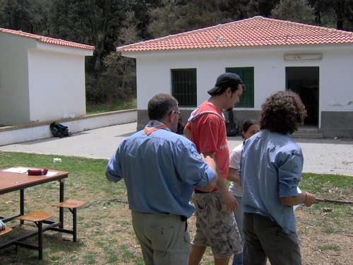 Curso ETLIM de Orientacin y Topografa en La Alfaguara - 7 y 8 de mayo de 2005 - Foto 35