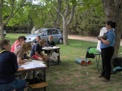 Curso ETLIM de Orientaci�n y Topograf�a en La Alfaguara - 7 y 8 de mayo de 2005 - Foto 43