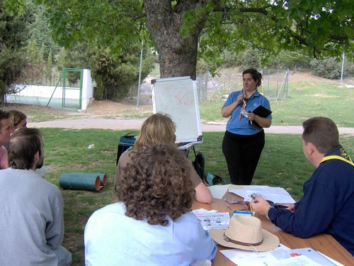 Curso ETLIM de Orientaci�n y Topograf�a en La Alfaguara - 7 y 8 de mayo de 2005 - Foto 44