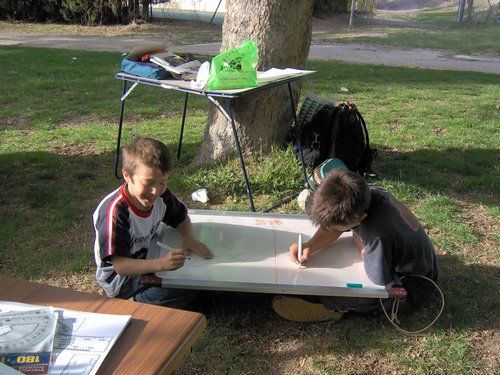 Curso ETLIM de Orientaci�n y Topograf�a en La Alfaguara - 7 y 8 de mayo de 2005 - Foto 47