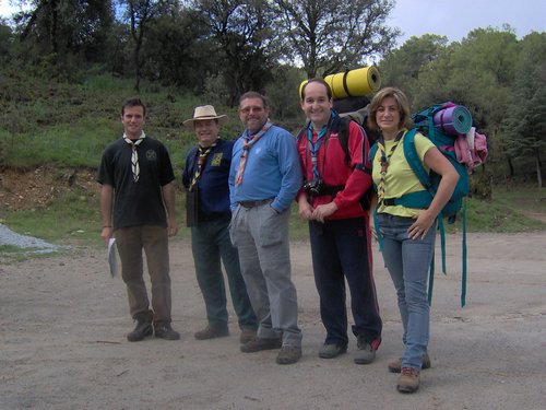 Curso ETLIM de Orientaci�n y Topograf�a II en la Sierra de Hu�tor el 6 y 7 de mayo de 2006 - Foto 1