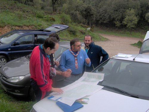 Curso ETLIM de Orientaci�n y Topograf�a II en la Sierra de Hu�tor el 6 y 7 de mayo de 2006 - Foto 2