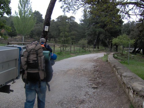Curso ETLIM de Orientaci�n y Topograf�a II en la Sierra de Hu�tor el 6 y 7 de mayo de 2006 - Foto 4