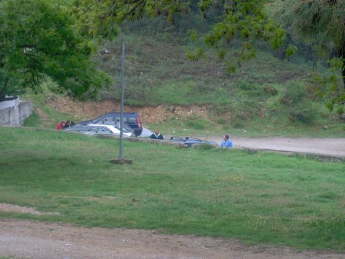 Curso ETLIM de Orientaci�n y Topograf�a II en la Sierra de Hu�tor el 6 y 7 de mayo de 2006 - Foto 5