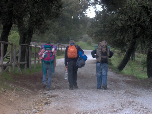Curso ETLIM de Orientaci�n y Topograf�a II en la Sierra de Hu�tor el 6 y 7 de mayo de 2006 - Foto 7