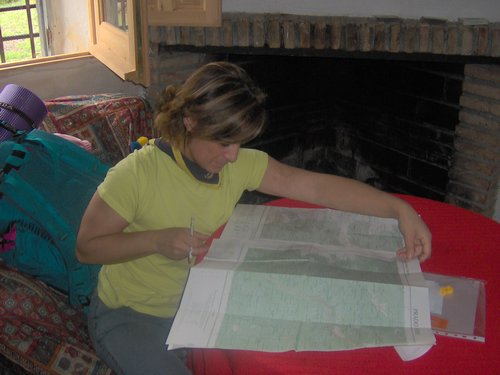 Curso ETLIM de Orientaci�n y Topograf�a II en la Sierra de Hu�tor el 6 y 7 de mayo de 2006 - Foto 11