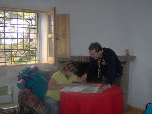 Curso ETLIM de Orientaci�n y Topograf�a II en la Sierra de Hu�tor el 6 y 7 de mayo de 2006 - Foto 12