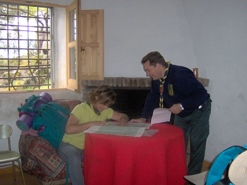 Curso ETLIM de Orientaci�n y Topograf�a II en la Sierra de Hu�tor el 6 y 7 de mayo de 2006 - Foto 13
